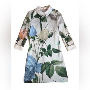 Ted Baker Botanical Long Sleeve Dress